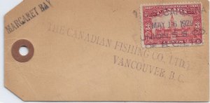 1929 Canadian Union S.S. Co, TSS Carsenia, Margaret Bay to Vancouver, BC (56818)