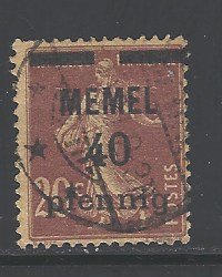 Memel Sc # 22 used (RS)