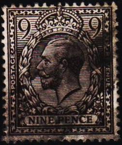 Great Britain. 1912 9d  S.G.392 Fine Used