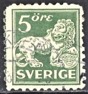 SWEDEN - SC #126 - USED - 1920 - Item SWEDEN135