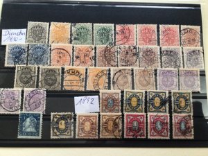 Sweden 1892 to 1910 used stamps A12932