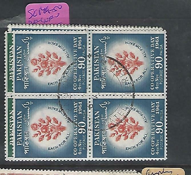 PAKISTAN (P2110B)    SG 149-150     BL OF 4  VFU