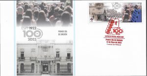 J) 2022 MEXICO, 100 YEARS OF THE SCHOOL OF PUBLIC HEALTH OF MEXICO, FDC