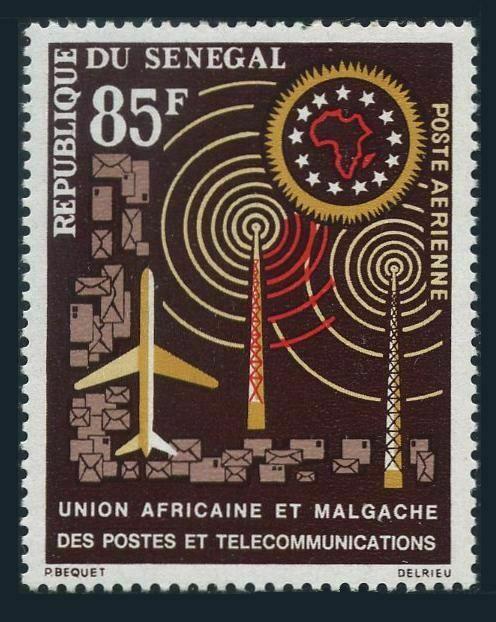 Senegal C32,MNH.Michel 273. African Postal Union,1963.