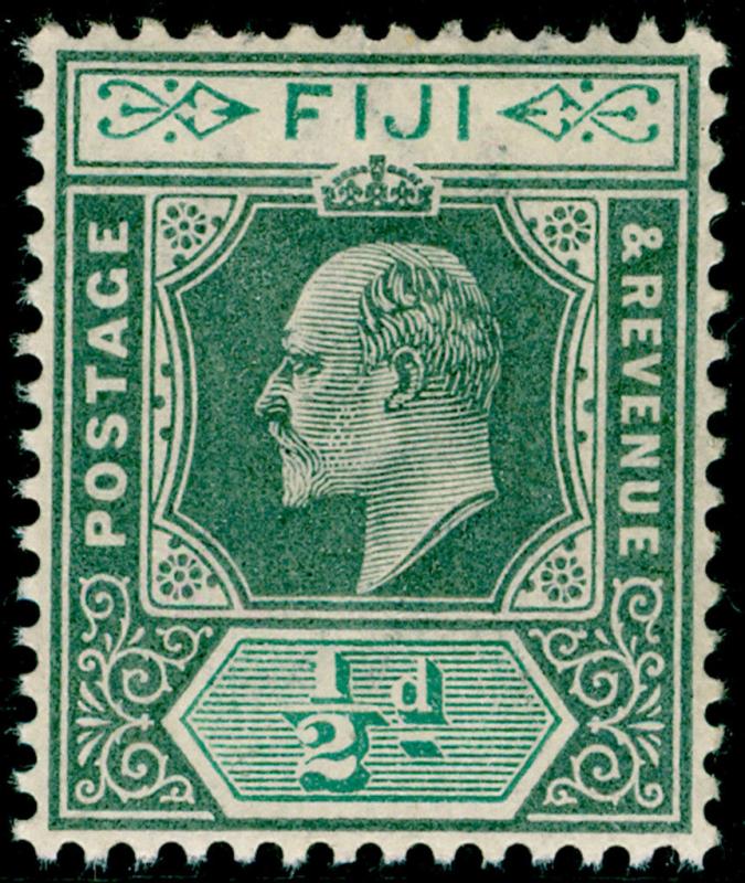 FIJI SG104, ½d green & pale green, LH MINT.