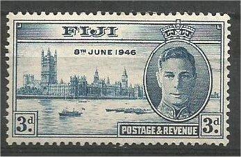 FIJI, 1946, MH 3p, Peace Issue, Scott 138