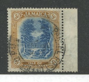 Jamaica KGV  1921 5/ used