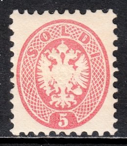 Austria (Lombardy-Venetia) - Scott #22 - MH - VF - SCV $9.00