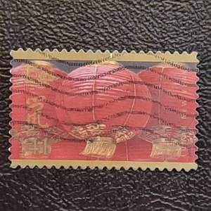 US Scott # 4221; used 41c Chinese New Year, 2008; VF/XF centering; off paper