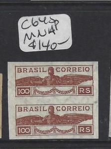 BRAZIL (PP2511B)  MEYER  C64SP  IMPERF PR  MNH