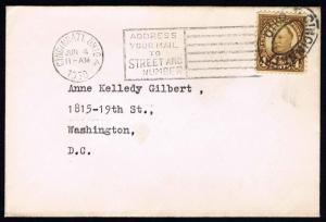 US #685 TAFT DEFINITIVE 4 c. CINCINNATI OHIO 1ST DAY COVER 1930 - VF (ESP#681)