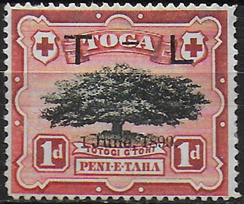 1899 Tonga Royal Wedding 1v. MH SG n. 54