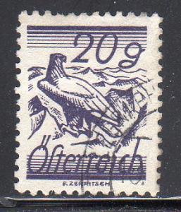 Austria 316 - Used - White-Shouldered Eagle