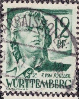 Germany -French Occupation Wurttemberg 1947 -  8n4 Used