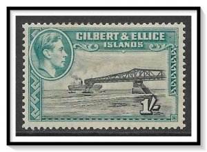 Gilbert & Ellice Islands #48 KG VI & Phosphate Loading Jetty NG