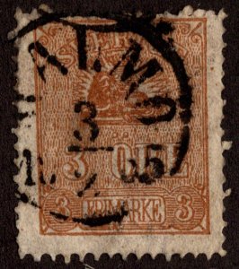 KAPPYSSTAMPS SWEDEN SCOTT 13 F-VF USED CV $17 G534