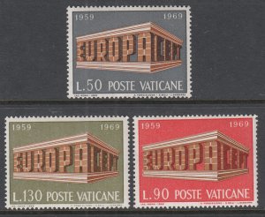 Vatican City 470-472 MNH VF