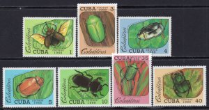 CUBA 1988 - Fauna - Insects - Beetles - MNH Set