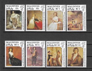 MALDIVE ISLANDS 1990 SG 1375/82 MNH Cat £13