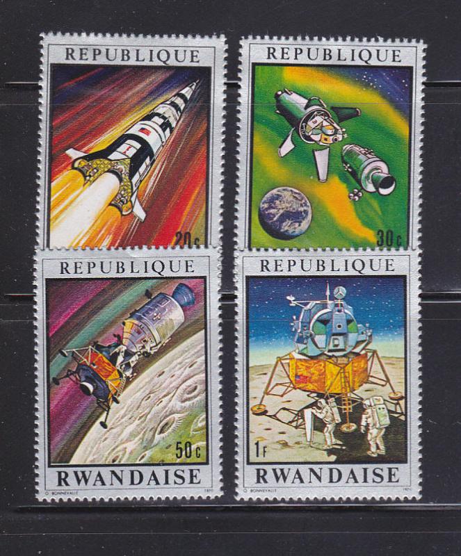 Rwanda 373-376 MHR Space (A)