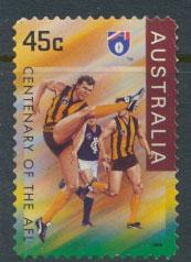 Australia SG 1621  Used  Self Adhesive - Australian Rules