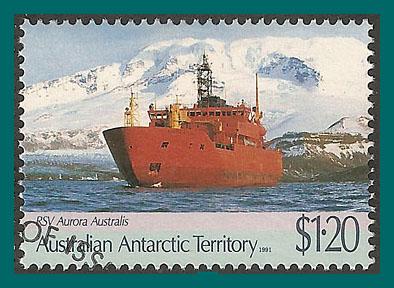 AAT 1991 Research Ship, used  L82,SG89
