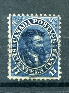 Canada #19   Used  F-VF+   -  Lakeshore Philatelics