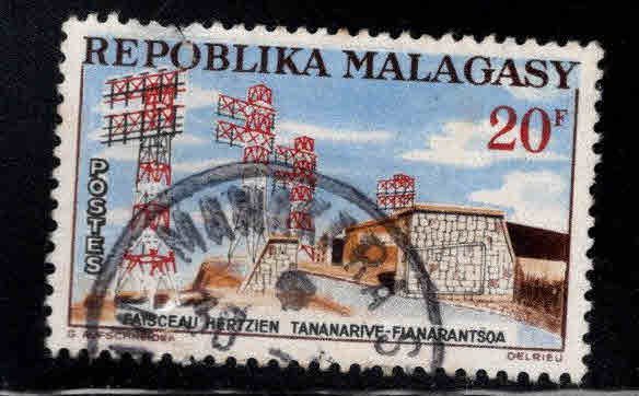 Madagascar Malagasy Scott 339 Used  margin tear at top