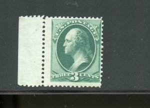 UNITED STATES SCOTT #158 WASHINGTON WITH PSE CERT SMALL GUM DISTURBANCE MINT NH