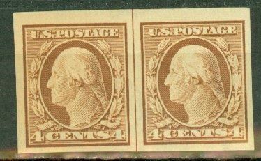 IR: US 346 MNH center line pair CV $62.50