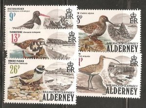 Great Britain-Alderney SC 13-17 MNH