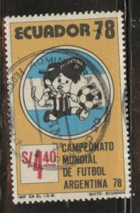 Ecuador Scott 973 used CTO stamp 