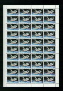 1981 Grenada Grenadines Postage Stamps #461 Space Shuttle Re-Entry NASA