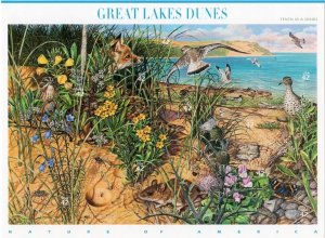 USA 2008 SCOTT 4352 GREAT LAKES DUNES 42¢ SHEET OF 10 MNH