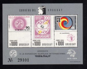 1975 - Uruguay - Mi B 23 - Dentada - MNH - 117