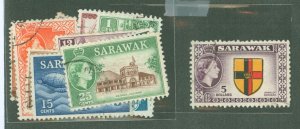 Sarawak #197-211 Used Single (Complete Set)