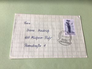 Austria 1970 Sondertarif cancel  stamps cover ref 50592