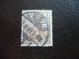 Stamps - Germany - Scott# 53 - Used Single Germania Stamp