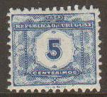 Uruguay #J16 Mint - Penny Auction