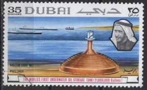 Dubai 115 (used cto) 35h oil storage tank (1969)
