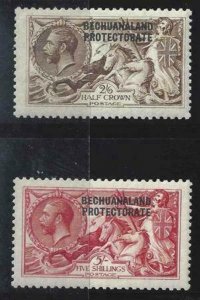 Bechuanaland Protectorate 1913-1924 SC 92-93 MLH Set 