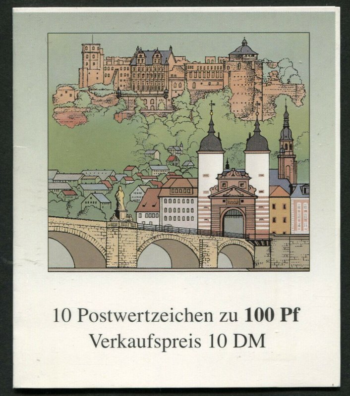 GERMANY Deutsche Bundespost Booklet Postage EUROPE Stamp Collection Mint NH