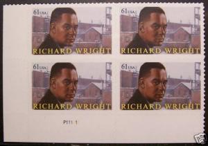 PB 4386 MNH 61c Richard Wright 2009 - (5437b)