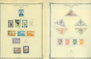 Dominican Rep.1906-1970 M & U Hinged on Scott Specialty Pages