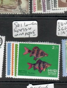 SRI LANKA  (P2904BB) FISH      SC 473-6        MNH 