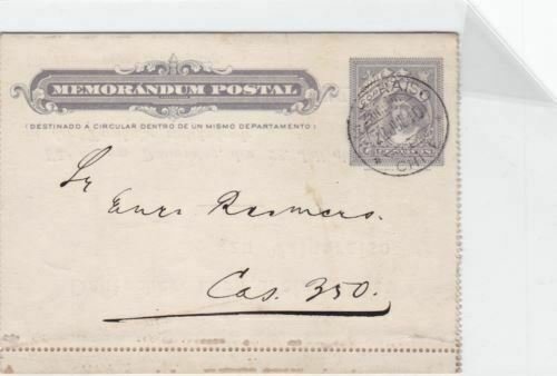 chile 1910 stamps letter ref r15957