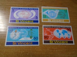 St Vincent  #  375-78  MNH