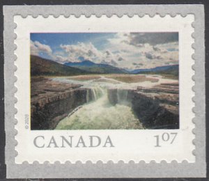 Canada 2020 MNH Sc 3220 $1.07 Carcajou Falls ex Coil From Far and Wide