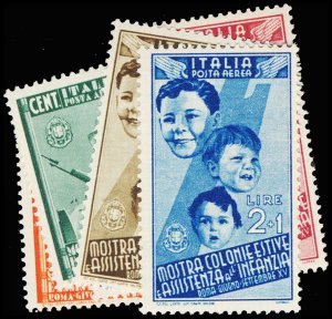 ITALY C89-94 mint  CV $96.00 (ID # 116020)