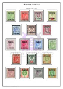 British Colonies and  Territories 1859-1966 PDF(DIGITAL) STAMP ALBUM PAGES